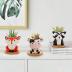 Pumtus 6 Pack Small Succulent Pots with Drainage Hole, 3 Inch Cute Ceramic Animal Planter with Saucer, Unique Air Plant Holder, Desktop Plant Flower Pot for Indoor Plants, Cactus, Garden, Home Decor