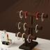 Julysky Bracelet Holder Stand, Bracelet Display with 3 Tier,Jewelry Organizer Stand for Necklaces Bangles and Watches(solid wood)