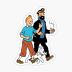 Tintin and Captain Haddock Sticker - Sticker Graphic - Auto, Wall, Laptop, Cell, Truck Sticker for Windows, Cars, Trucks