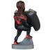 Exquisite Gaming: Spider-Verse: Miles Morales - Marvel Original Mobile Phone & Gaming Controller Holder, Device Stand, Cable Guys, Marvel Licensed Figure