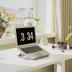 Amazon Basics Aluminum Portable Foldable Height Adjustable Support Stand for Laptops up to 15", Silver