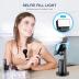 Auto Face Tracking Tripod 360° Rotating Auto Tracking Phone Stand, No App, Phone Camera Stand with Remote and Gesture Control, Rechargeable Smart Shooting Stand for Live Video Recording Tiktok（Black）