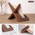 ANBOXIT Plate Stand for Display - 6.5 Inch Plate Holder Display Stand, Wooden Picture Frame Stand, Decorative Table Top Easels for Display