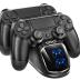 PS4 Controller Charger Dock Station, OIVO 1.8Hrs PS4 Controller Charging Dock, Charging Station Replacement for PlayStation 4 Dualshock 4 Charger