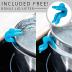 SleepySpoon - Spoon Rest for Kitchen Counter – Pot Lid Holder and Spoon Holder – Multipurpose Gadget Keeps Countertops Clean - Bonus Lid Lifter