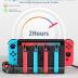 Switch Controller Charging Dock Station Compatible with Nintendo Switch Accessories & OLED Model Joycons, KDD Switch Controller Charger Docking Station with Upgraded 8 Switch Games