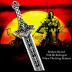 ZiWuark Mens Broken Sword Necklace Lion Head Knight Dragon Sword Pendant Viking Jewelry for Men Women, Silver Lion