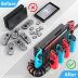 Switch Controller Charging Dock Station Compatible with Nintendo Switch Accessories & OLED Model Joycons, KDD Switch Controller Charger Docking Station with Upgraded 8 Switch Games