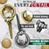 2Pcs Hand of The King Pin Beer Bottle Opener Keychain for Men - Church Key Can Opener Key Chain Bottle Opener Gift Church Key Bottle Opener Bartender - Beer Opener Keychain Bar Key for Bartenders
