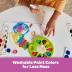 Crayola Watercolor Pop & Paint Palette, Washable Paint Kit, Less Mess Watercolor Paint Set for Kids, Toddler Stocking Stuffers & Gifts