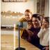 Cooper Chat Stand, Height Adjustable Cell Phone Stand for Desk | Rotating, Tilting Cell Phone Holder for Desk with 9-14" Eye-Level View | Metal Cell Phone Tripod Stand, Phone Accessories (Night Black)