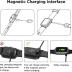 Compatible with Stiive Smartwatch LCW01 Charger, Magnetic USB Replacement Charger Compatible with Stiive 1.28 Smartwatch/Lovtutu Watch/Moowhsh Watch 1.28/NiUFFiT LW36/ManiGoo 1.28 Smartwatches (Black)