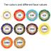 JIESITE 14 Gram Clay Poker Chips Monte Carlo Poker Chips Casino Grade Poker Chip for Texas Hold'em, Blackjack Poker Games Pack of 50 Pieces($100 Black)