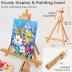 ARTALLY Acrylic Paint Set for Adults & Kids, 67 Pcs Canvas Painting Kits, 32 Colors Acrylic Paint (22ML),Table Easel,Brushes,Canvas, Art Painting Supplies Kit for Students,Artists,Beginners