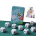 HCDIM DIY Happy Story Dice 9 Cubes Toys 54 Images Unlimited Stories Combinations Iconic Storytelling Game Imaginative Play for Kids