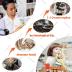 pombconw T Rex Skull, Dinosaur Statue Resin Replica Head Sculptures, Home Office Decorations on Shelf Table Desk Bookshelf, Birthday Party Gift for Kids and Adults,11.8 inch