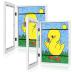[2-Pack] Kids Art Frames, 8.5x11 Front Opening Kids Artwork Frames Changeable, White Artwork Display Storage Frame for Wall, Holds 50 Pcs, for 3D Picture, Crafts, Hanging Art, Portfolio