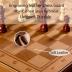 Rinten Chess Set Board for Kids & Adults, 12" Travel Magnetic Chess & Checkers Folding Board 2 in 1 Sets, Portable Folding Leather Chess Boards with 3 Velvet Bag Packaging Pieces