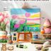 64 PCS Acrylic Paint Set with 12 Brushes, 2 Knives, Palette and Sponge, 48 Colors (60ml, 2oz) Art Craft Paints Gifts for Adults Kids Artists Beginners, Halloween Pumpkin Painting Kit