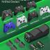 Upgraded Controller Charger Station with 2x5520mWh Rechargeable Battery Packs for Xbox One/Series X|S Controller,Dual Charging Dock for Xbox One Controller Battery Pack with 4 Battery Covers for Xbox