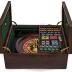Bello Games Collezioni - Piazza San Lorenzo, Luxury Roulette Set Plated in 24K Gold from Italy.