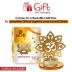 SATVIK OM Shadow Diya for Diwali Decoration Gift Traditional Decorative Statue for Home/Office Religious Tea Light Candle Holder Stand Indian Housewarming Return Gift Items OM Shape