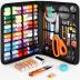 Sewing Kit for Adults,Maxfanay Needle and Thread Kit for Sewing,Professional Sewing Supplies Accessories with Tailor Scissors,43XL Thread,30 Needles,Thread Snips and More for Travel Home Beginners