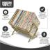 MODERN VINYL Record Holder - Gold Metal - 80-100 LP Storage - Simple, Quick Assembly - Vinyl Display, Storage - High-End Design - Protects Vinyl - Organize Albums - Book, Magazine, Files