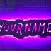 Personalized Username Sign, Gamertag Sign, Personalized Gamertag light sign, Custom Gamer Tag Sign, Custom Gaming LED Light, Game Room Decor