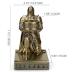 HDMbigmi King's Guard Kneeling Knight Candlestick Holders Resin Posture TeaLight Holder Warrior Mobile Phone Stand Pen Holder Candle Holder for Restaurant, Altar, Home Table(Bronze)