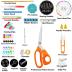 Sewing Kit for Adults,Maxfanay Needle and Thread Kit for Sewing,Professional Sewing Supplies Accessories with Tailor Scissors,43XL Thread,30 Needles,Thread Snips and More for Travel Home Beginners