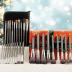 Docolor Professional Makeup Brush Set 29Pcs Makeup Brushes Valentines Day Gifts Premium Goat Synthetic Fiber Foundation Face Powder Blush Concealer Eyeshadows Make Up Brushes with PU Leather Case
