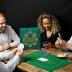 Talking Tables Casino Night Game Kit - Play Poker, Blackjack, Roulette - Gambling Set for Adults, Gifts for Him - Contains Game Mat, Chips, Play Money, Balls, Playing Cards (Host-Casino-V2)