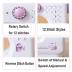Dechow Sewing Machine for Beginners, Electric Mini Portable, 12 Built-in Stitches with Reverse Sewing, 2 Speeds Double Thread with Foot Pedal, Storage Bag, Cotton Fabric and Threads(Premium Set)