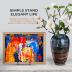 TR-LIFE Plate Stands for Display - 4.5 Inch Plate Holder Display Stand + Metal Frame Holder Stand for Picture, Decorative Plate, Book, Photo Easel (2 Pack)