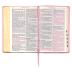 KJV Holy Bible, Giant Print Full-size Faux Leather Red Letter Edition - Thumb Index & Ribbon Marker, King James Version, Pink (KJV Full Size GP Editions)