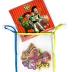 Disney / Pixar Toy Story Bath Time Books - Activity Books for kids, Bath book, 6 Padded suction cups, 1 Mesh bag