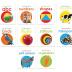 My First Library: Boxset of 10 Board Books for Kids