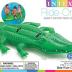 INTEX Giant Gator Inflatable Pool Float: Animal Pool Toy For Kids – 2 Heavy-Duty Handles – 176lb Weight Capacity – 80" x 45" – For Ages 3+
