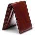 Bosca Men's Wallet, Old Leather Continental Bifold Wallet with I.D. Flap, Dark Brown