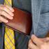 Bosca Men's Wallet, Old Leather Continental Bifold Wallet with I.D. Flap, Dark Brown
