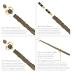 The Noble Collection Hermione Granger's Illuminating Wand
