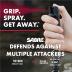 SABRE Pepper Spray, Quick Release Keychain for Easy Carry and Fast Access, Finger Grip for More Accurate and Faster Aim, Maximum Police Strength OC Spray, 0.54 oz, Secure and Easy to Use Safety