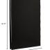 Pioneer Sewn Bonded Leather BookBound Bi-Directional Photo Album, Holds 300 4x6" Photos, 3 Per Page. Color: Black.