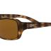 Ray-Ban Women's RB4068 Square Sunglasses, Havana/Polarized B-15 Brown, 60 mm + 0
