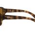 Ray-Ban Women's RB4068 Square Sunglasses, Havana/Polarized B-15 Brown, 60 mm + 0