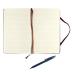 C.R. Gibson MJ5-4792 Brown Bonded Leather Notebook with 240 Ruled Pages, 5" W x 8.25" H