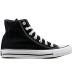 Converse Unisex Chuck Taylor All Star Hi Winter Weight Material Black/Black Sneaker Men's 7.5, Women's 9.5 Medium