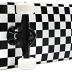 KPC Pro Skateboard Complete, Black and White Checker