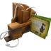 Think-n-Drink Fun Wine Bottle Gift Lock Challenge Puzzle Game Wood Brain Teaser for Adults Party and Gathering